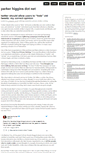 Mobile Screenshot of parkerhiggins.net